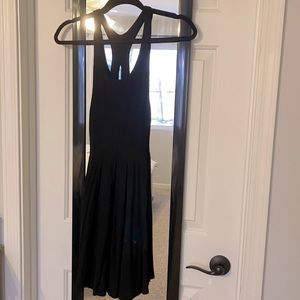 NWOT Element Black Knit Skater Dress